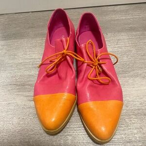 Django and Juliette Pink and orange Size 40 Women’s Loafers